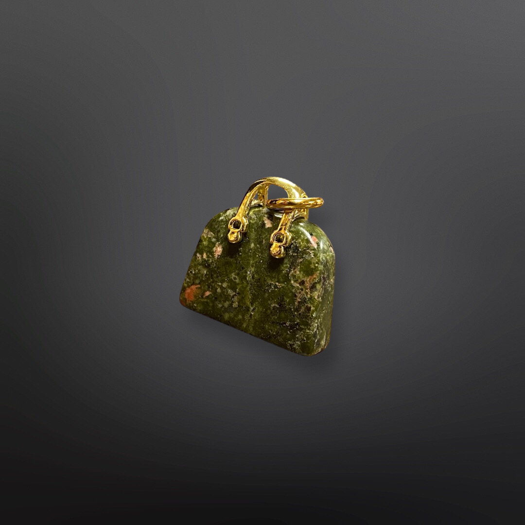 Gemstone Purse Pendant