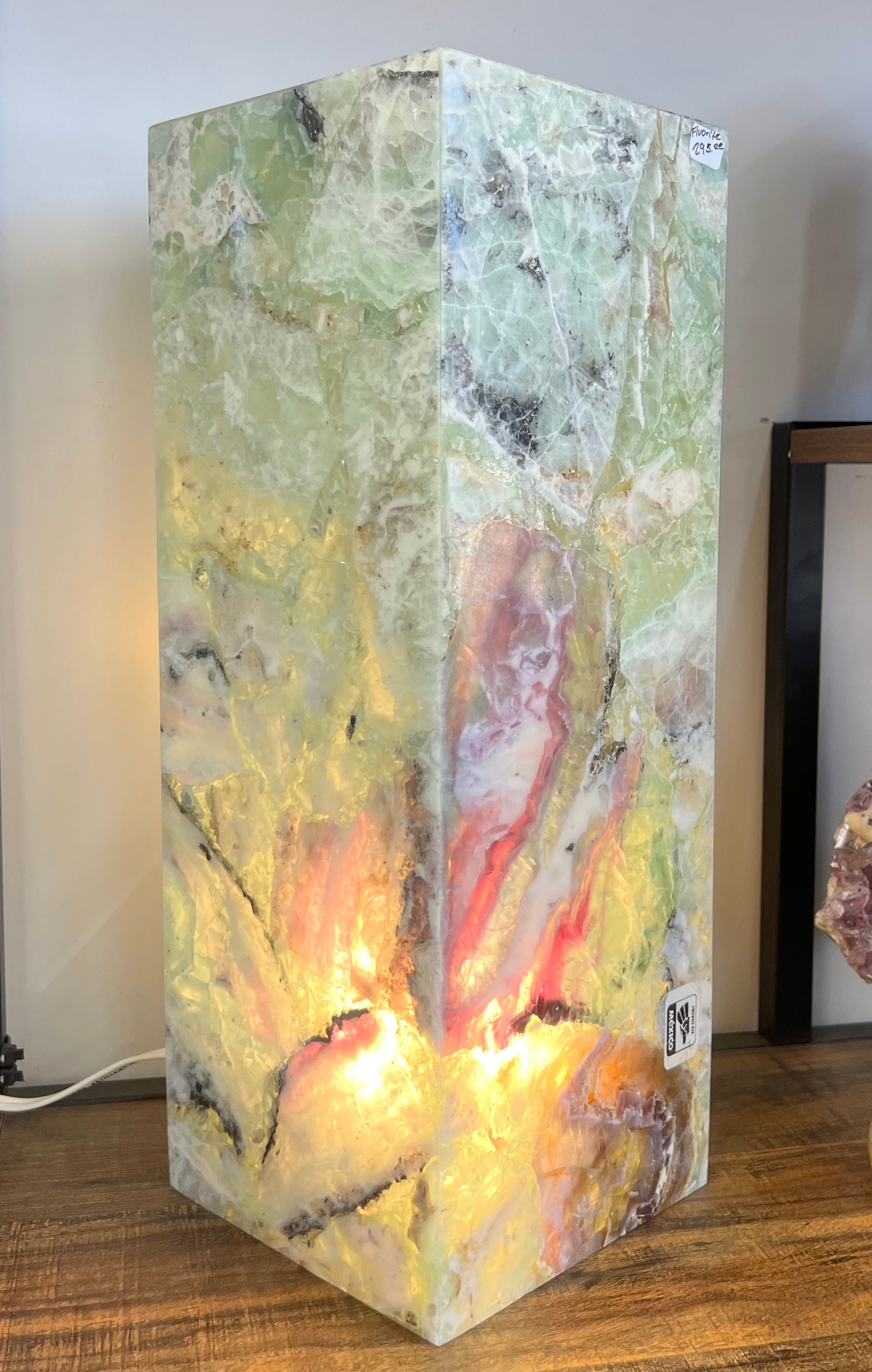 Fluorite Lamp featured on Social Media