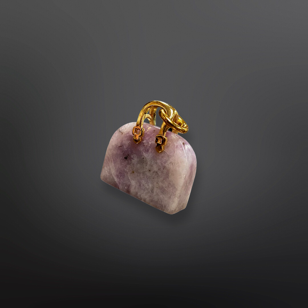 Gemstone Purse Pendant