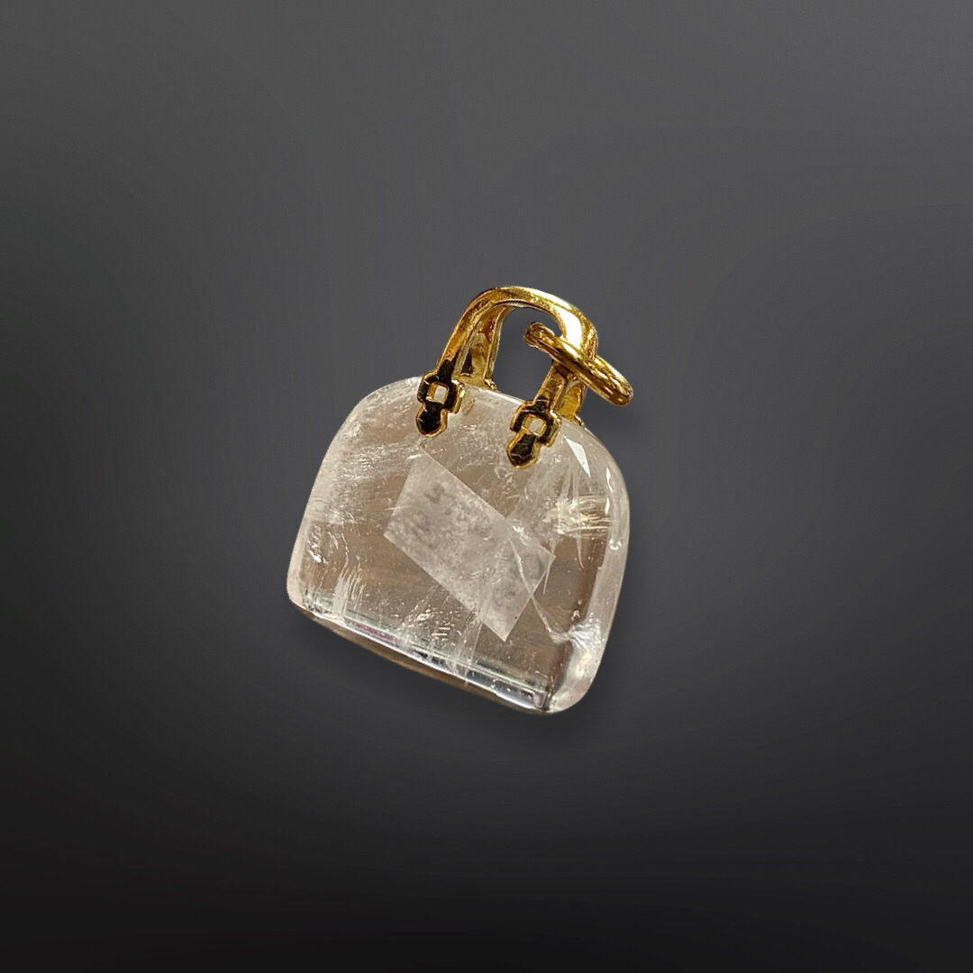 Gemstone Purse Pendant