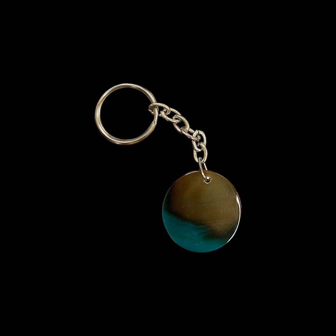 Agate Keychain