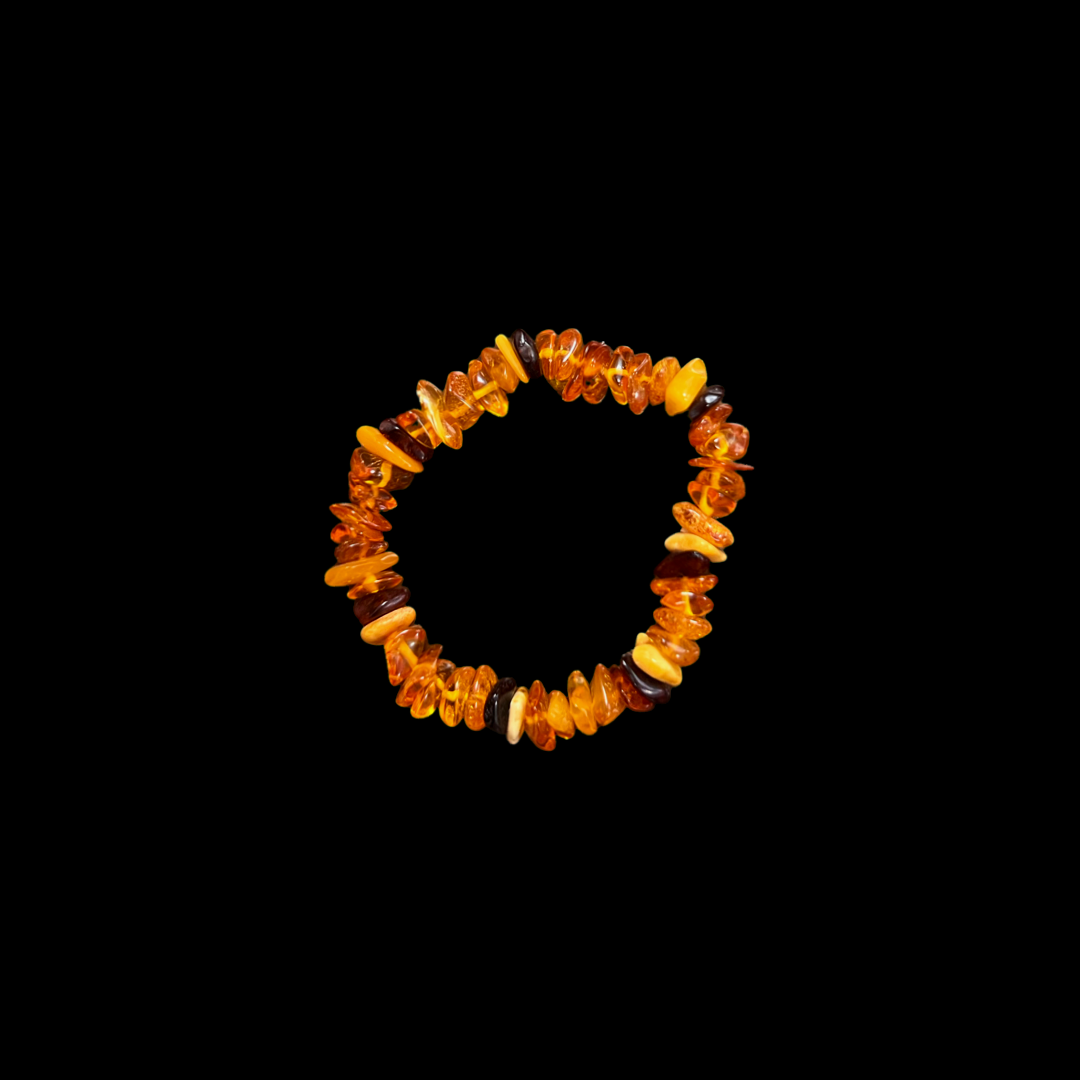 Amber Chip Bracelets