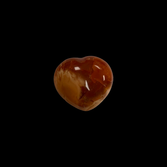 Carnelian Polished Heart