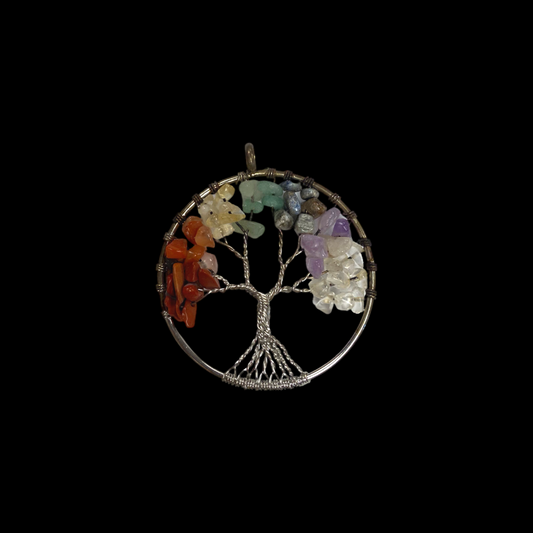 Chakra Tree of Life Pendant