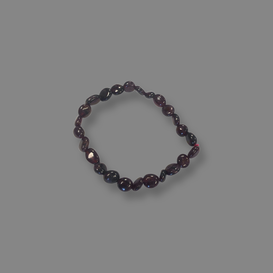 Garnet Nugget Bracelets