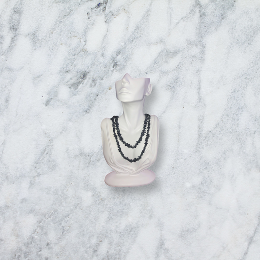 Green Goldstone Chip Bead Necklace