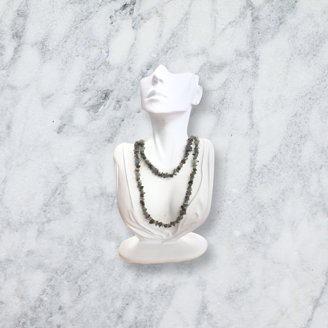 Labradorite Chip Bead Necklace