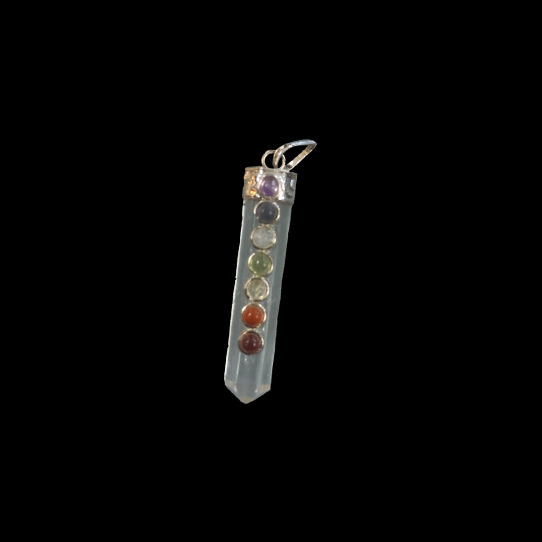 Quartz Chakra Pendant