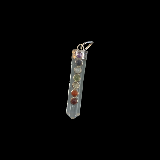 Quartz Chakra Pendant