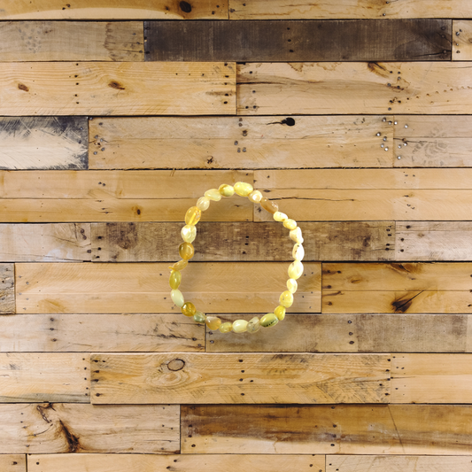Yellow Opal Nugget Bracelets
