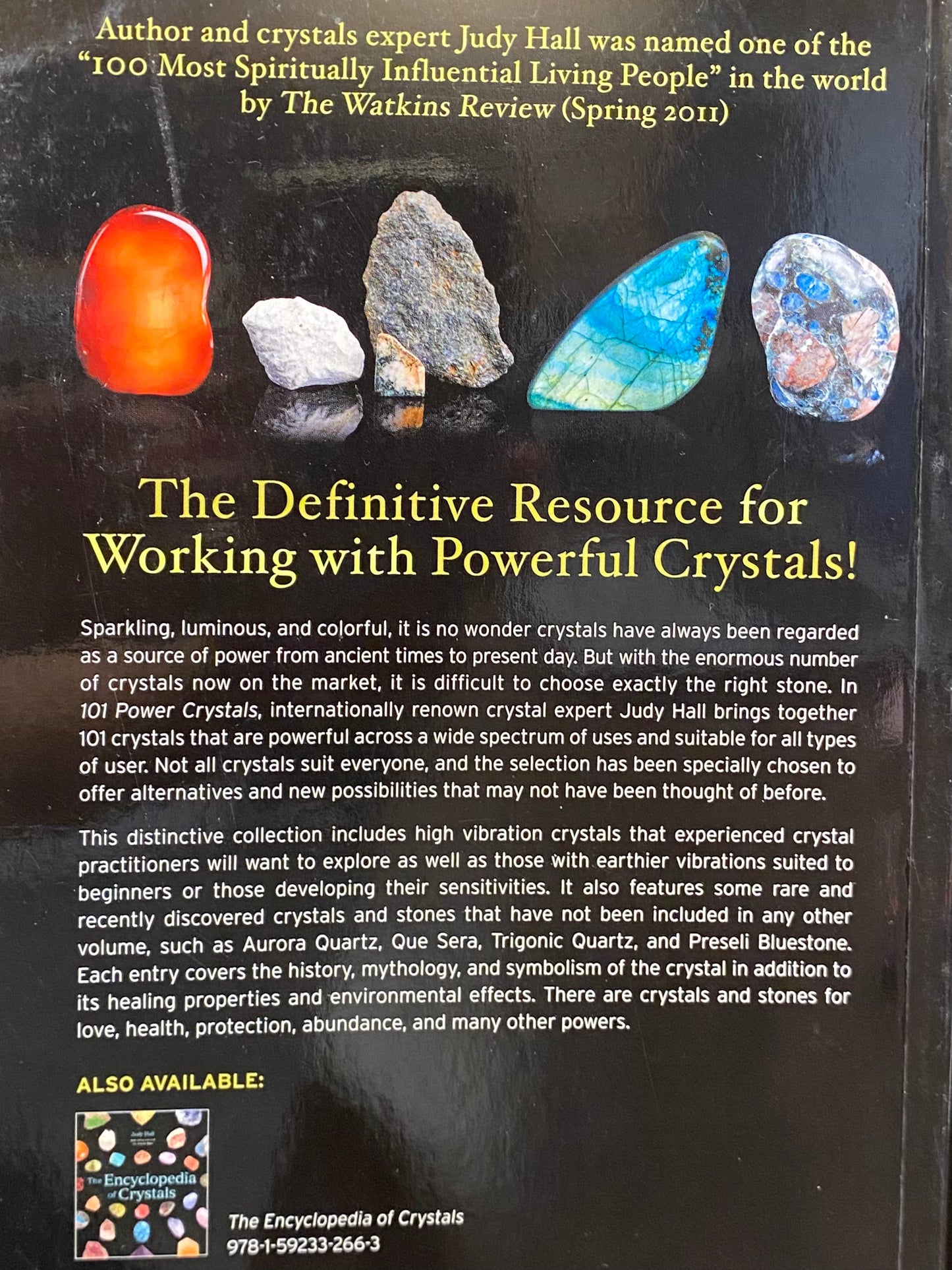101 Power Crystals By Judy Hall