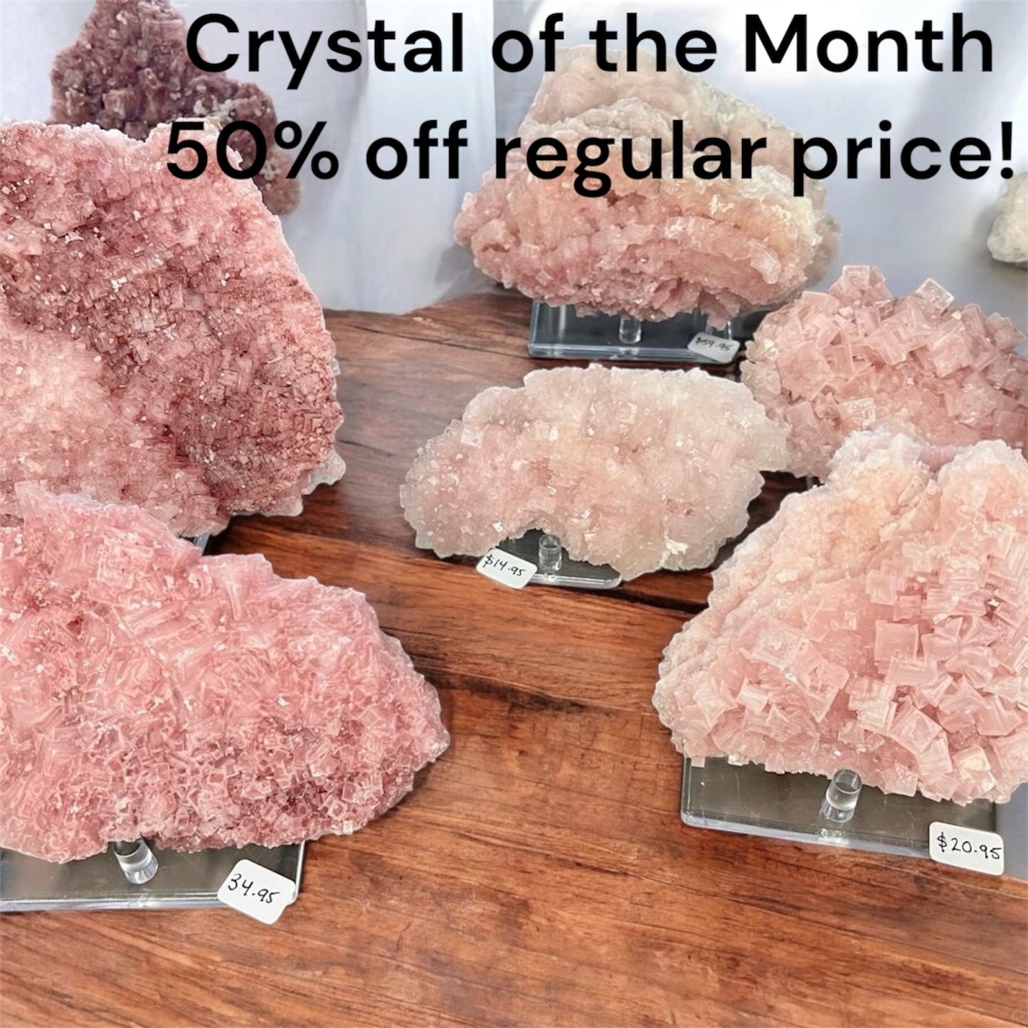 Crystal of the Month at The Crystal Gallery! 50% OFF