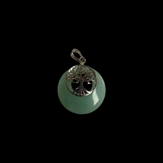 Aventurine Tree of Life Pendant