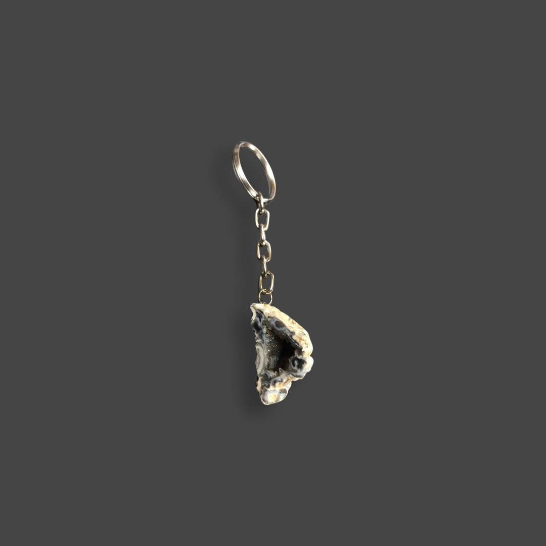 Geode Keychain