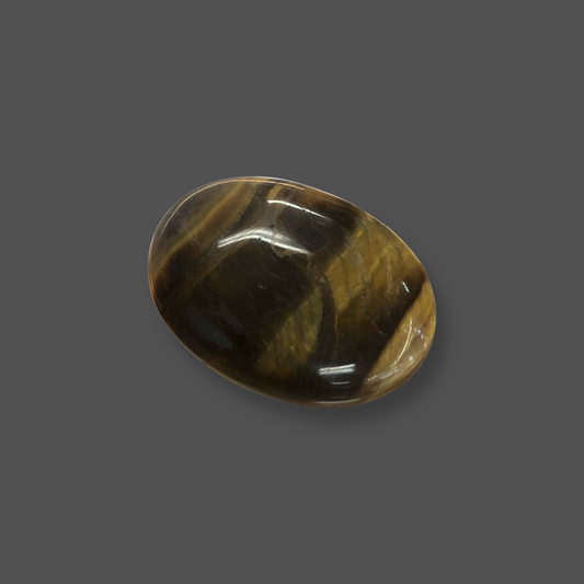 Golden Tiger Eye Polished Palm Stones
