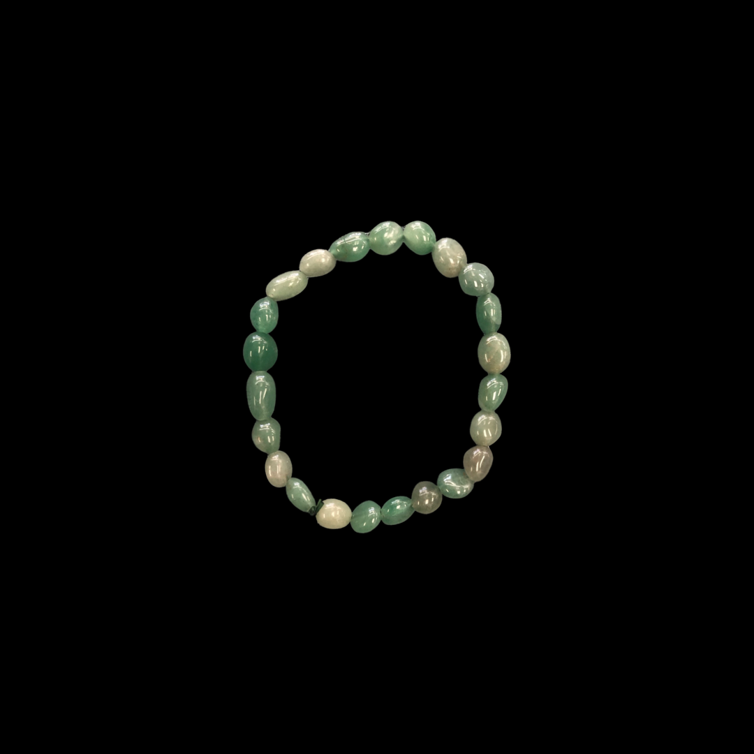 Green Aventurine Quartz Nugget Bracelets