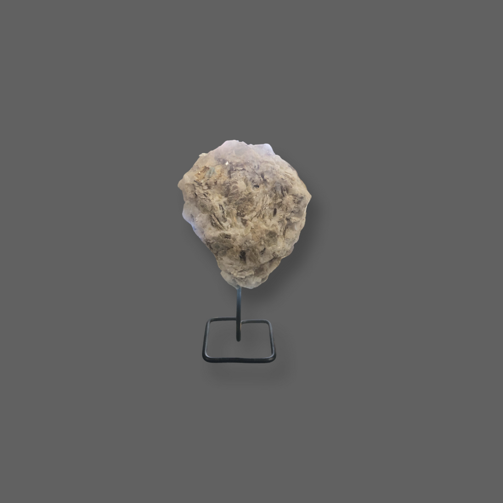 Mica Cluster on Metal Base