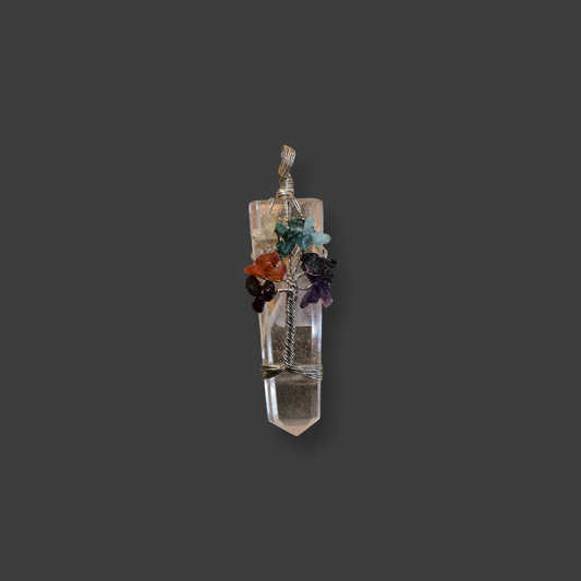 Quartz Chakra Pendant