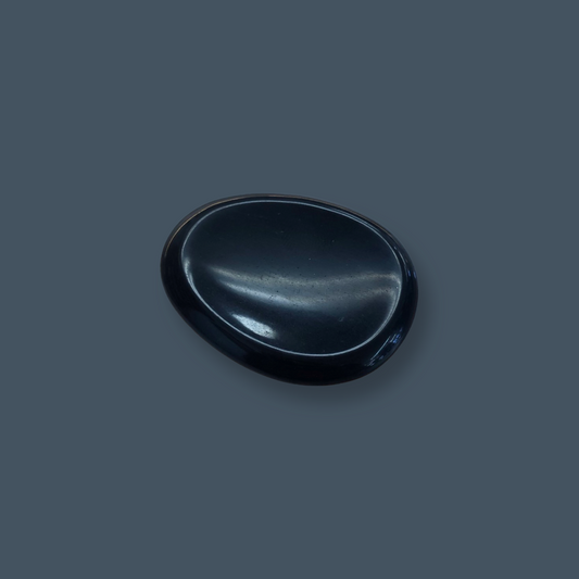 Obsidian Worry Stone