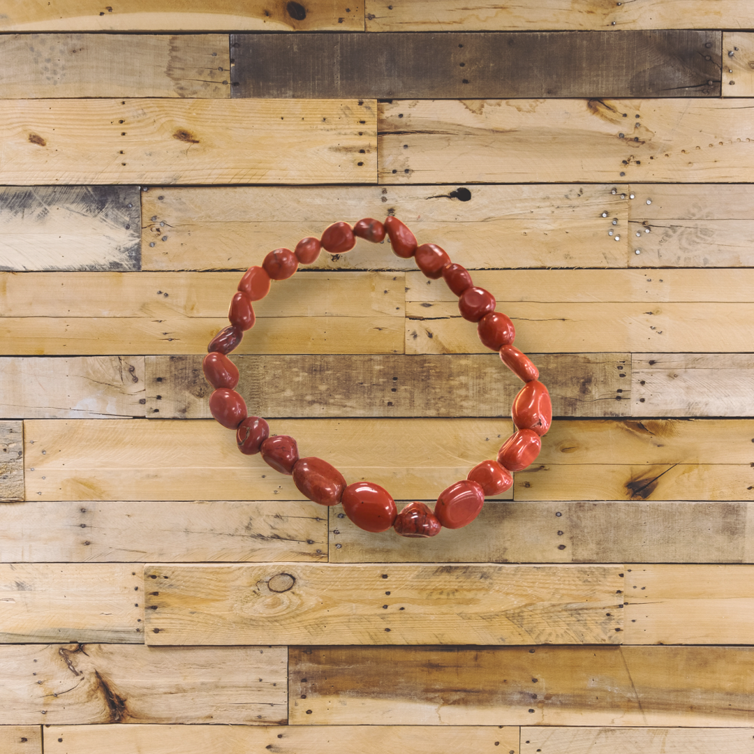 Red Jasper Nugget Bracelets