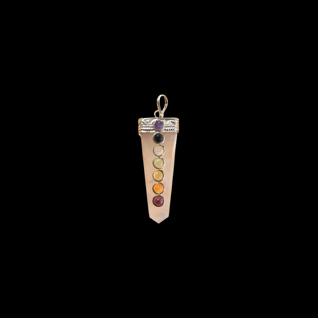 Rose Quartz Chakra Pendant