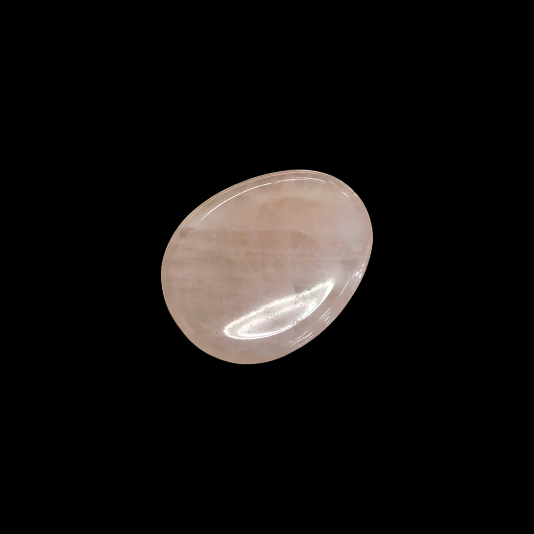 Rose Quartz Worry Stone